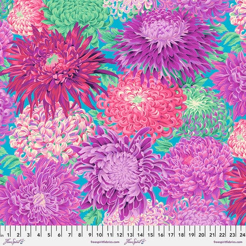 Freespirit Fabric Freespirit Kaffe Fassett Japanese Chrysanthemum  - The Sewing Studio