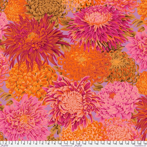 Freespirit Fabric Freespirit Kaffe Fassett Japanese Chrysanthemum  - The Sewing Studio