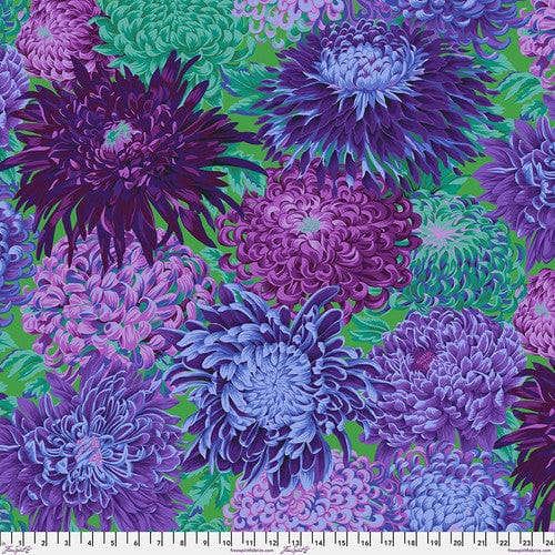 Freespirit Fabric Freespirit Kaffe Fassett Japanese Chrysanthemum  - The Sewing Studio