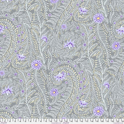 Freespirit Fabric Kaffe Fassett Fabric Ferns Grey  - The Sewing Studio