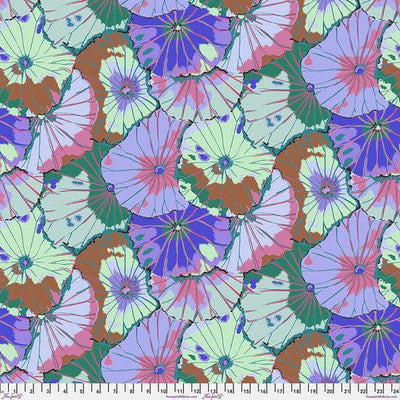 Kaffe Fassett Fabric Lotus Leaf Blue