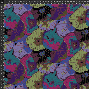 Freespirit Fabric Kaffe Fassett Fabric Lotus Leaf Dark  - The Sewing Studio for sale UK - The Sewing Studio