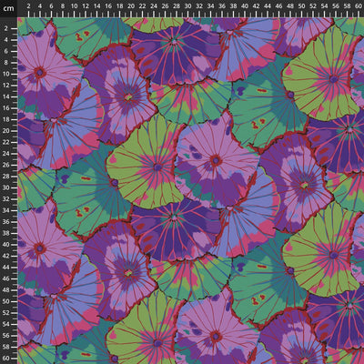 Kaffe Fassett Fabric Lotus Leaf Purple