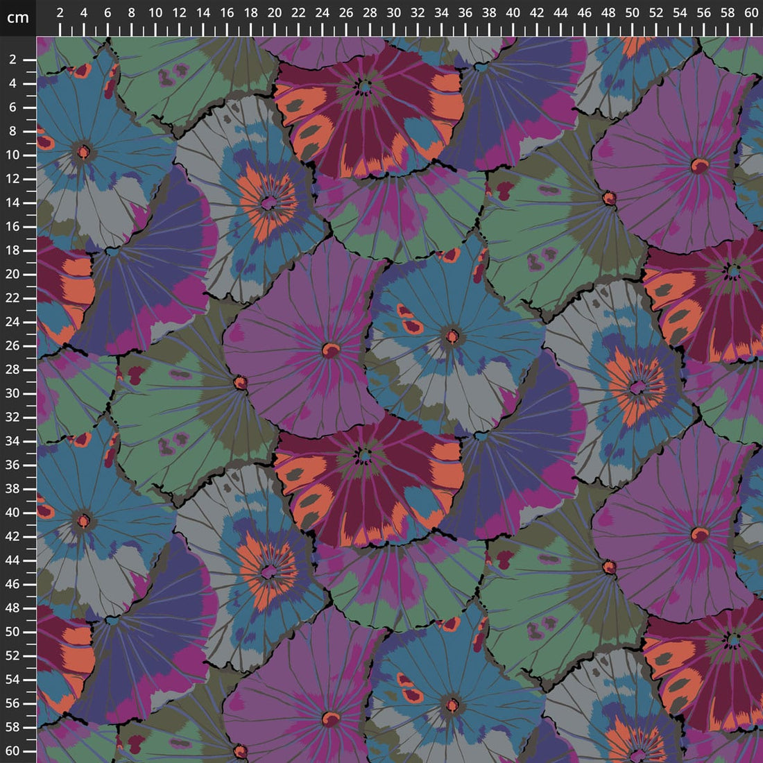 Freespirit Fabric Kaffe Fassett Fabric Lotus Leaf Vintage  - The Sewing Studio