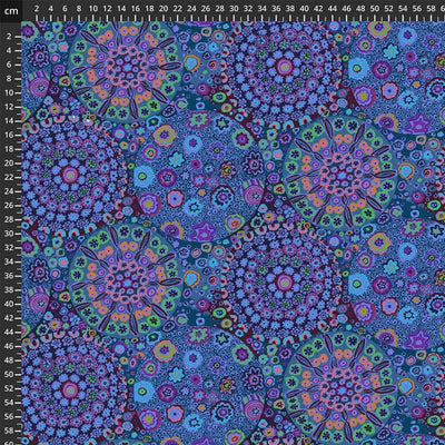 Kaffe Fassett Fabric Millefiore Blue