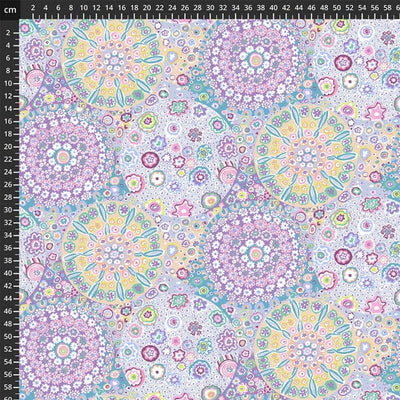 Kaffe Fassett Fabric Millefiore Lilac