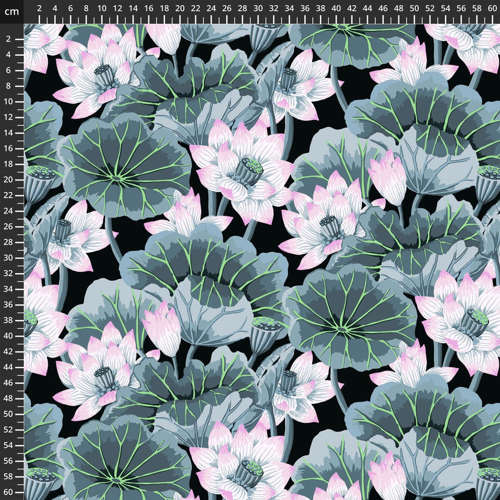 Freespirit Fabric Freespirit Kaffe Fassett Lake Blossoms  - The Sewing Studio