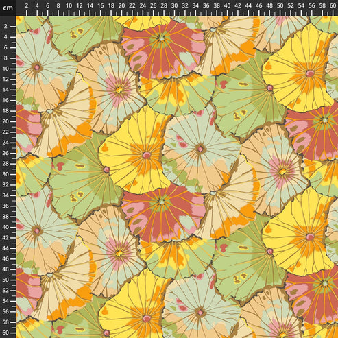 Freespirit Fabric Freespirit Kaffe Fassett Lotus Leaf  - The Sewing Studio