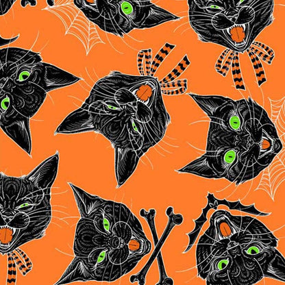 Freespirit Fabric Freespirit Scaredy Cat  - The Sewing Studio