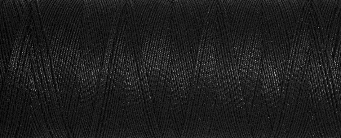 Gutermann Threads Gutermann Cotton Thread 100M Colour Black 5201