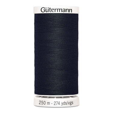 Gutermann Threads Gutermann Sew All Thread 250M Colour Black (000)  - The Sewing Studio for sale UK - The Sewing Studio