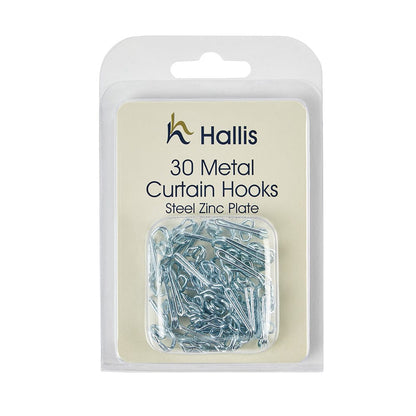 Hallis Hudson Quilting Accessories Metal Curtain Hooks  - The Sewing Studio