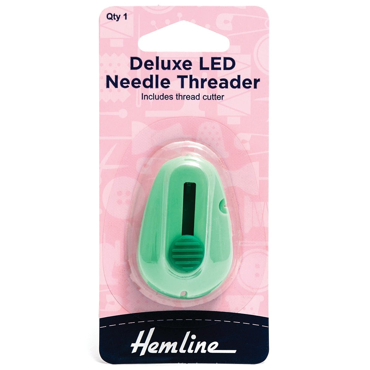 Hemline Needles Needle Threader: Built in LED light  - The Sewing Studio