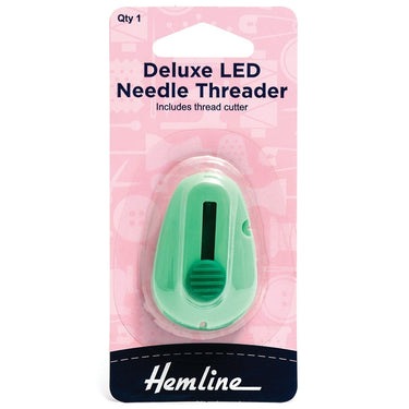 Hemline Needles Needle Threader: Built in LED light  - The Sewing Studio for sale UK - The Sewing Studio