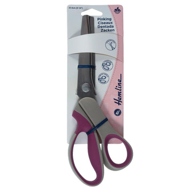 Hemline Scissors Scissors: Pinking Shears: 23cm (9in)  - The Sewing Studio for sale UK - The Sewing Studio