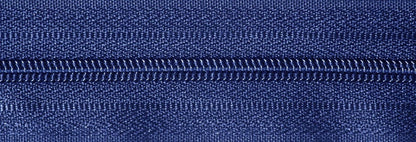 Hemline Zips Zip On The Roll: Blue: sold by the metre  - The Sewing Studio