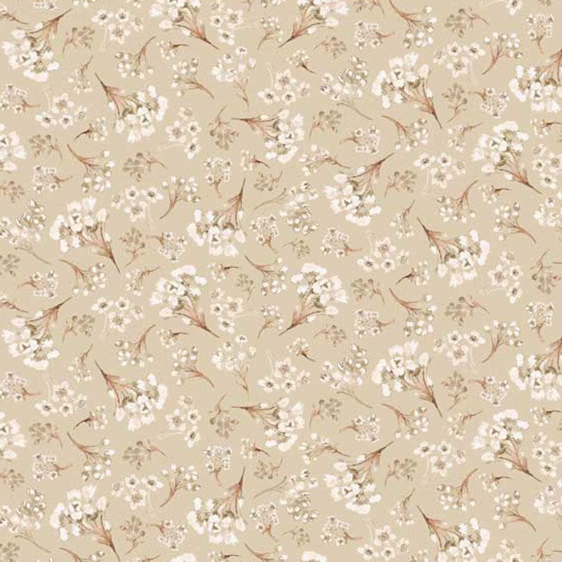 Henry Glass Fabric Little Ones Fabric Small Floral Bouquets 443-30  - The Sewing Studio