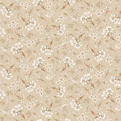 Henry Glass Fabric Little Ones Fabric Small Floral Bouquets 443-30  - The Sewing Studio