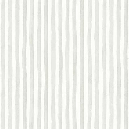 Henry Glass Fabric Little Ones Fabric Stripe Grey 455-90  - The Sewing Studio