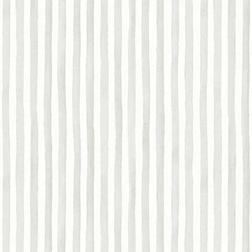 Henry Glass Fabric Little Ones Fabric Stripe Grey 455-90  - The Sewing Studio