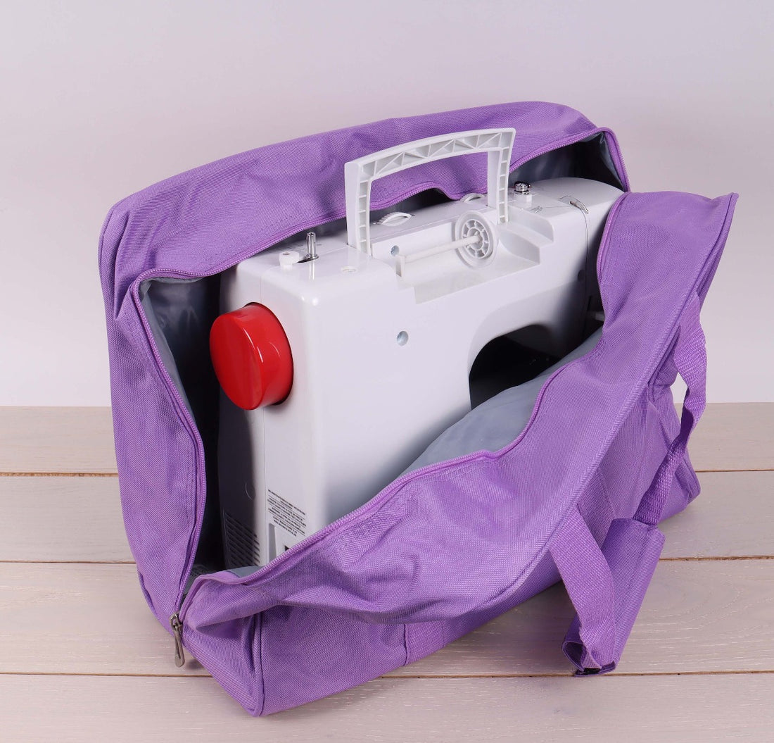 HobbyGift Bags Sewing Machine Bag Lilac Fits Standard Domestic Sewing Machine  - The Sewing Studio