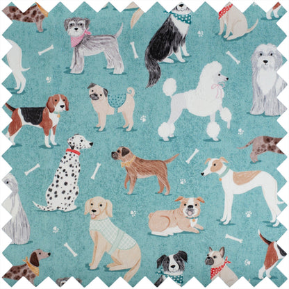 HobbyGift Bags Sewing Machine Bag Matt PVC Dogs  - The Sewing Studio