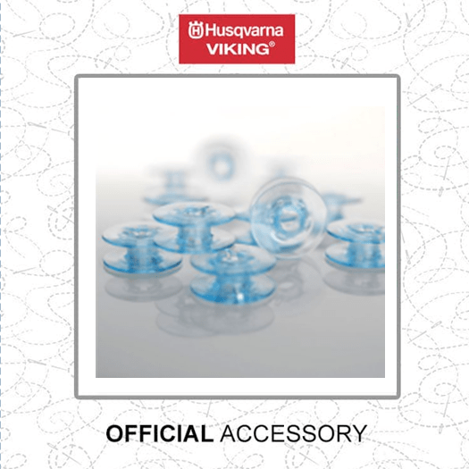 Husqvarna Sewing Machine Accessories Husqvarna Bobbins: 10 Pack (New Style) 412097545  - The Sewing Studio