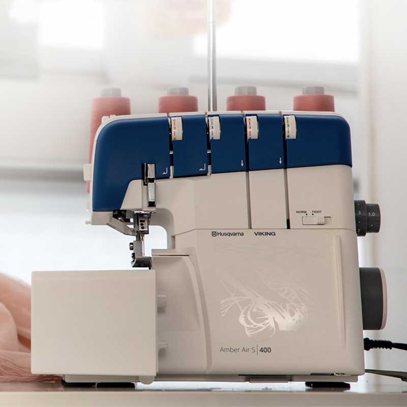 Husqvarna Sewing Machines Husqvarna Amber Air S400 Overlocker  - The Sewing Studio