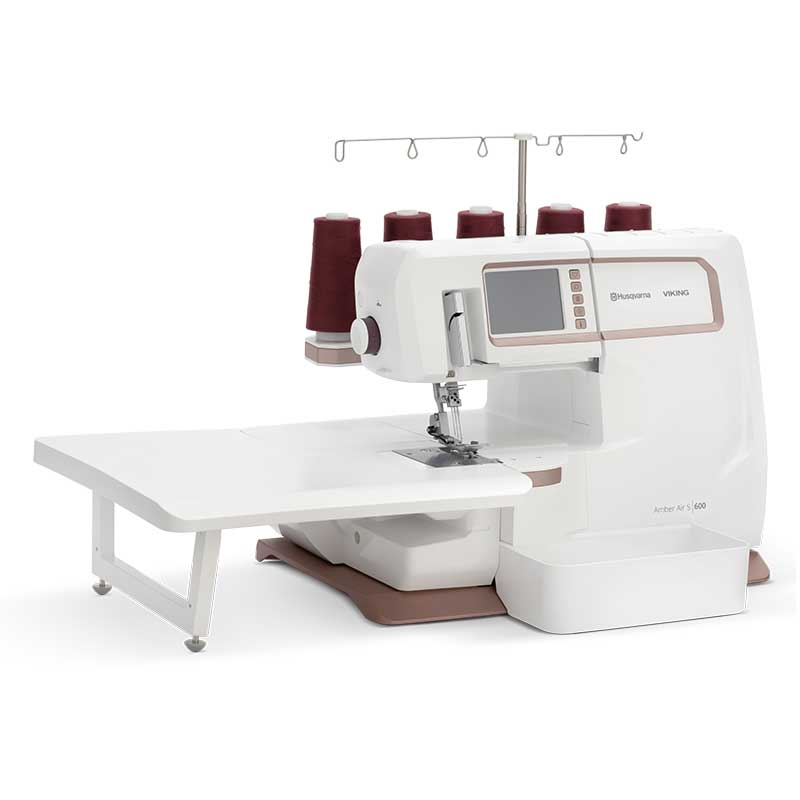 Husqvarna Sewing Machines Husqvarna Amber Air S600 Coverstitch Machine  - The Sewing Studio