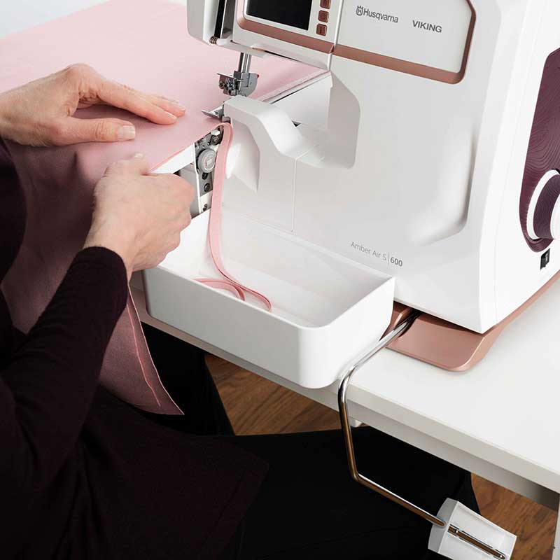 Husqvarna Sewing Machines Husqvarna Amber Air S600 Coverstitch Machine  - The Sewing Studio