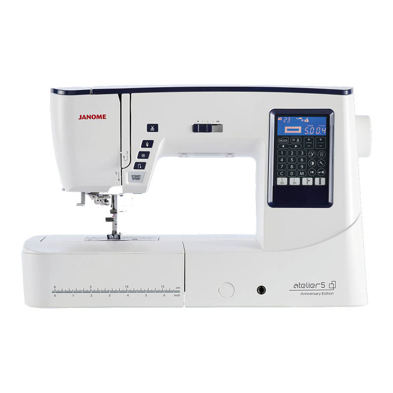 Janome Atelier 5 AE Sewing Machine 10 year Anniversary Edition