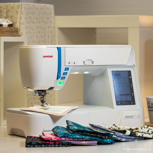 Janome Sewing Machines Customer Return Janome Atelier 7 Sewing Machine includes Free Quilting Kit worth £203  - The Sewing Studio