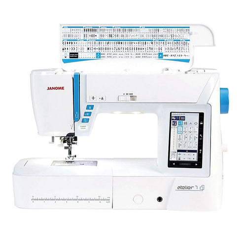 Janome Sewing Machines Customer Return Janome Atelier 7 Sewing Machine includes Free Quilting Kit worth £203  - The Sewing Studio