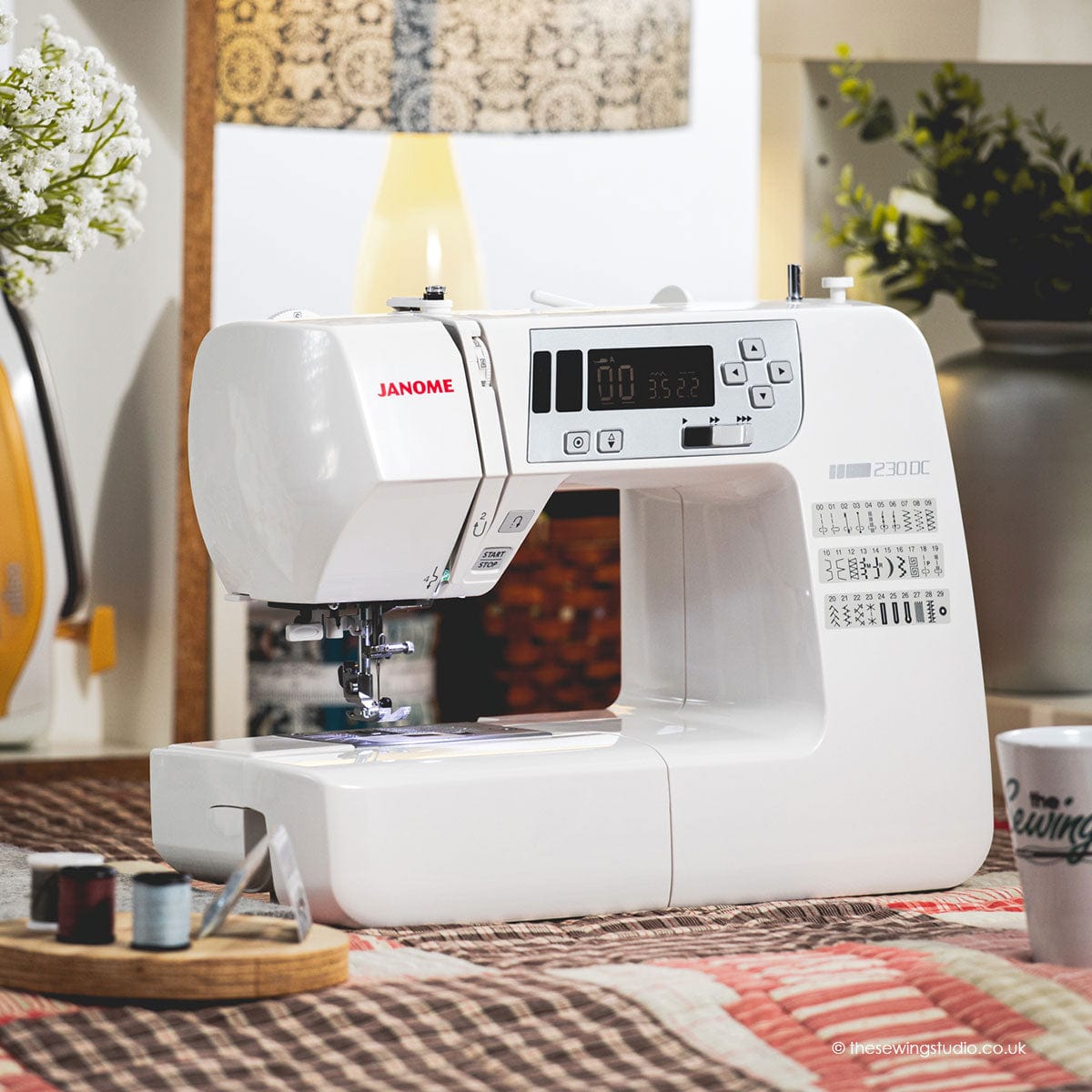 Janome Sewing Machines EX-DISPLAY Janome 230DC Sewing Machine  - The Sewing Studio