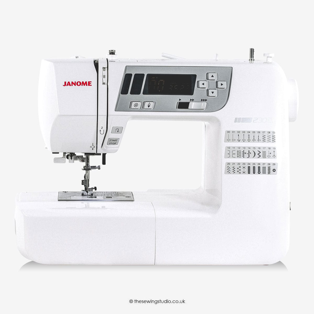 Janome Sewing Machines EX-DISPLAY Janome 230DC Sewing Machine  - The Sewing Studio