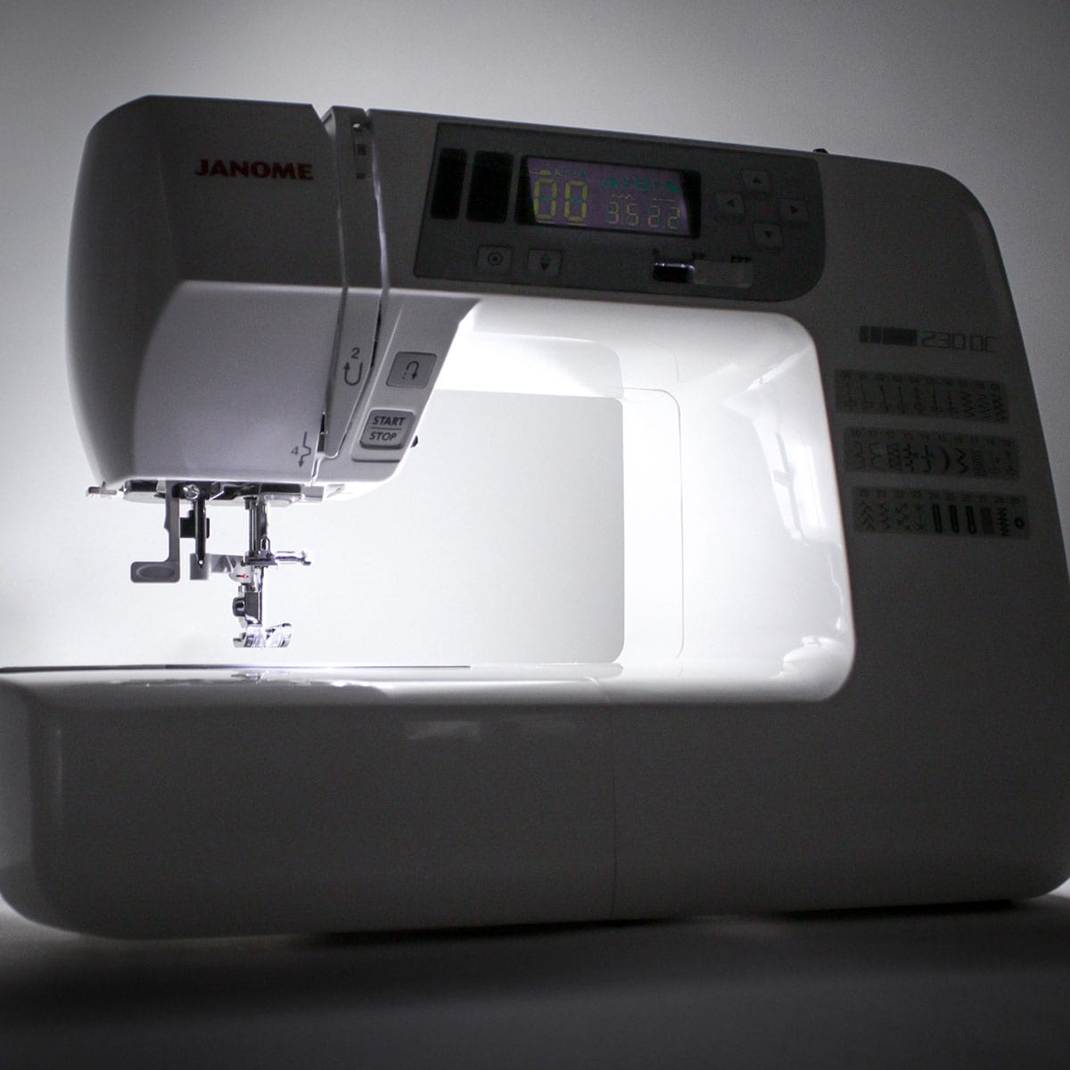 Janome Sewing Machines EX-DISPLAY Janome 230DC Sewing Machine  - The Sewing Studio