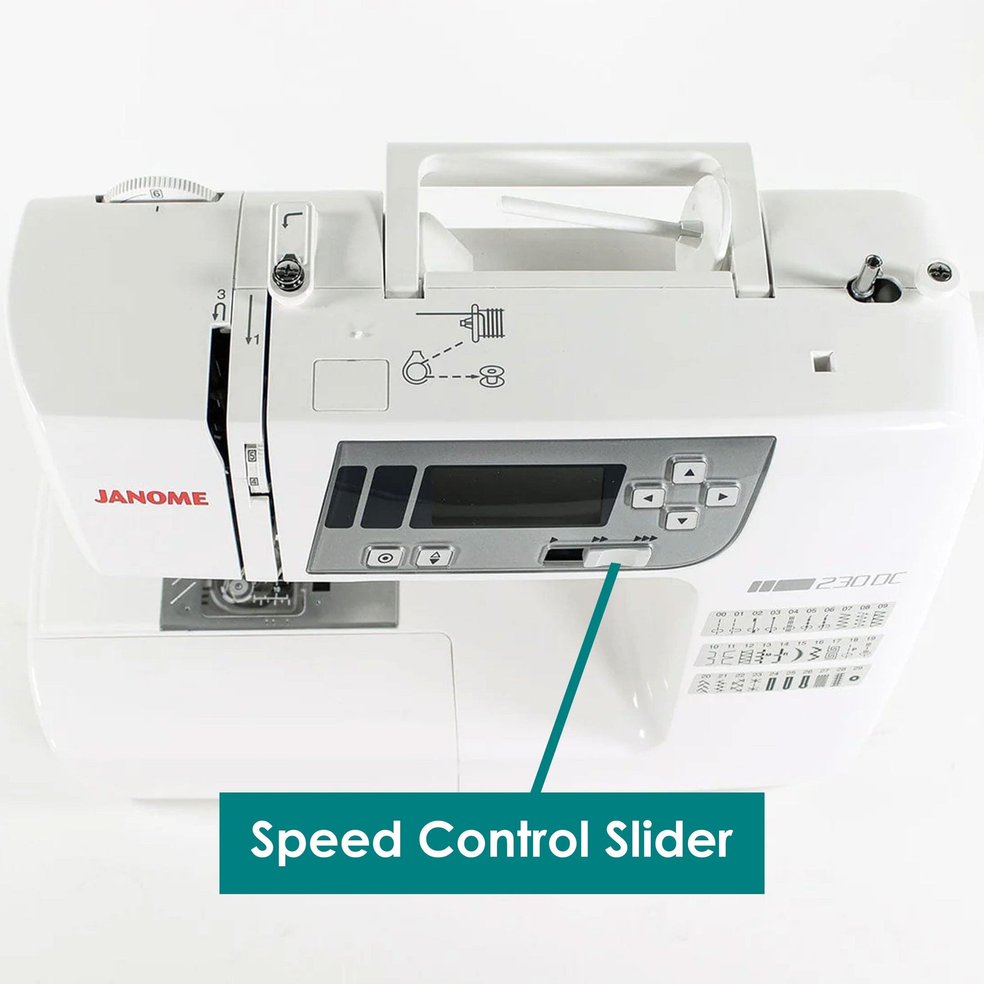 Janome Sewing Machines EX-DISPLAY Janome 230DC Sewing Machine  - The Sewing Studio