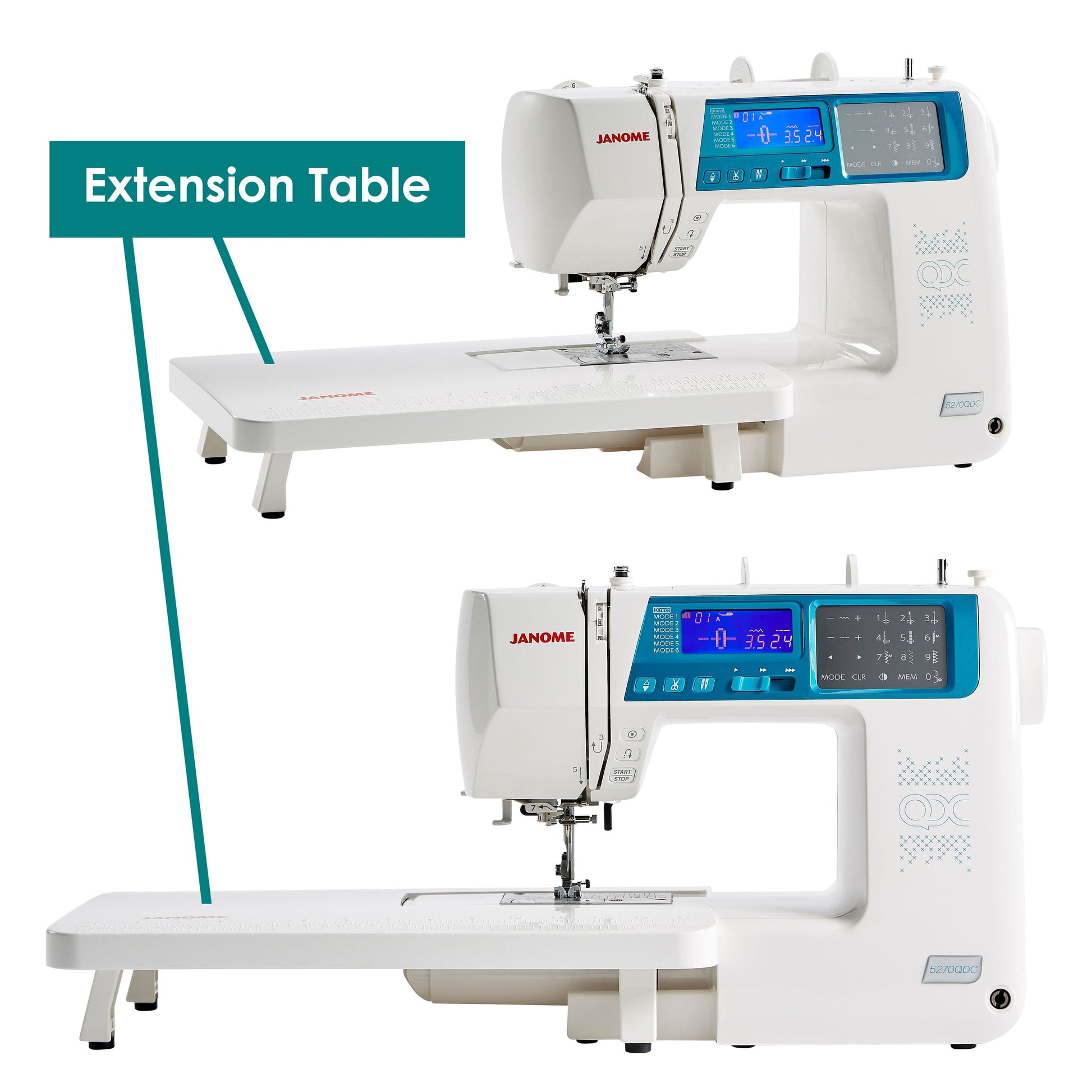 Janome Sewing Machines EX-DISPLAY Janome 5270QDC Sewing Machine  - The Sewing Studio