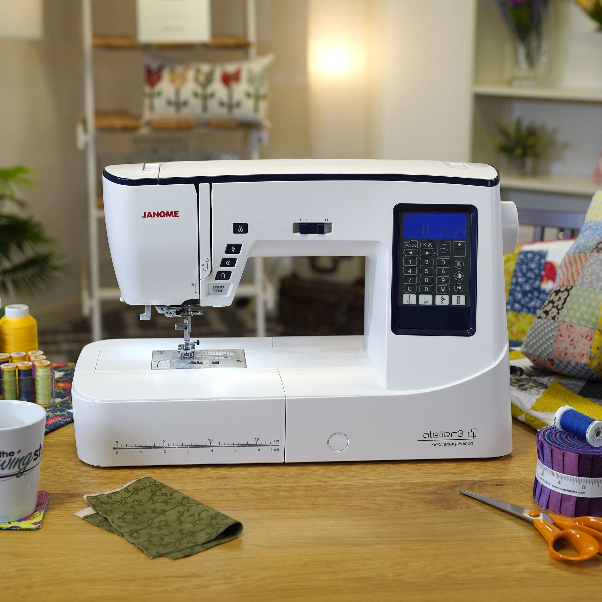 Janome Sewing Machines Janome Atelier 3 AE Sewing Machine 10 year Anniversary Edition  - The Sewing Studio