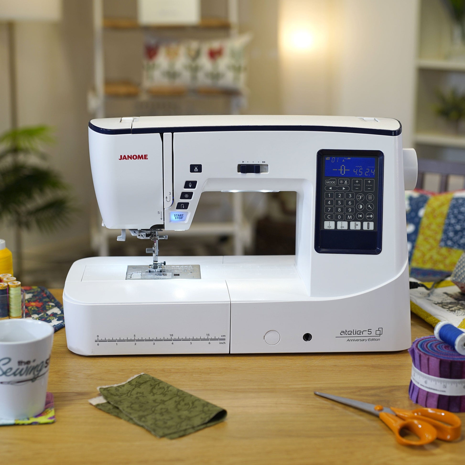 Janome Sewing Machines Janome Atelier 5 AE Sewing Machine 10 year Anniversary Edition  - The Sewing Studio