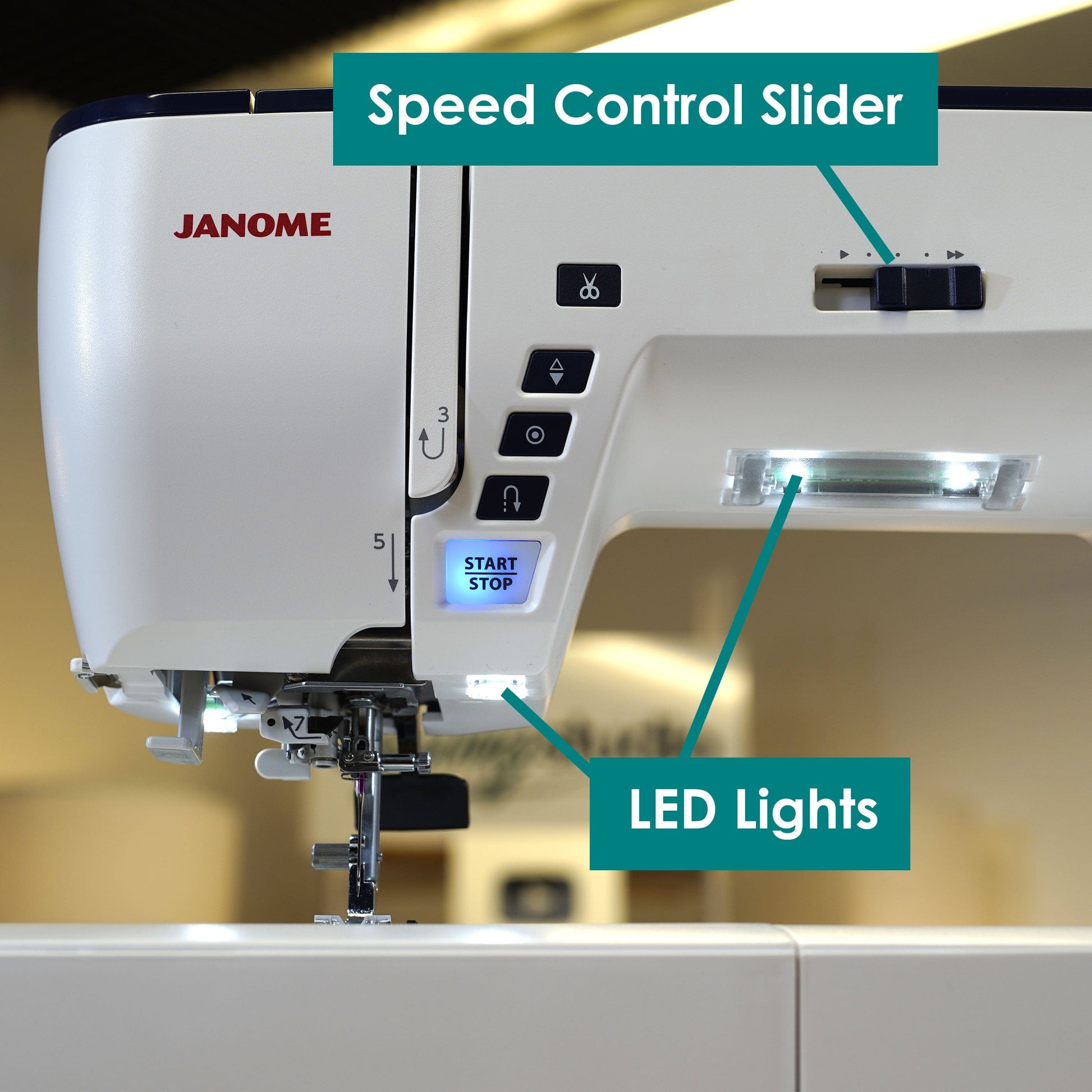 Janome Sewing Machines Janome Atelier 5 AE Sewing Machine 10 year Anniversary Edition  - The Sewing Studio