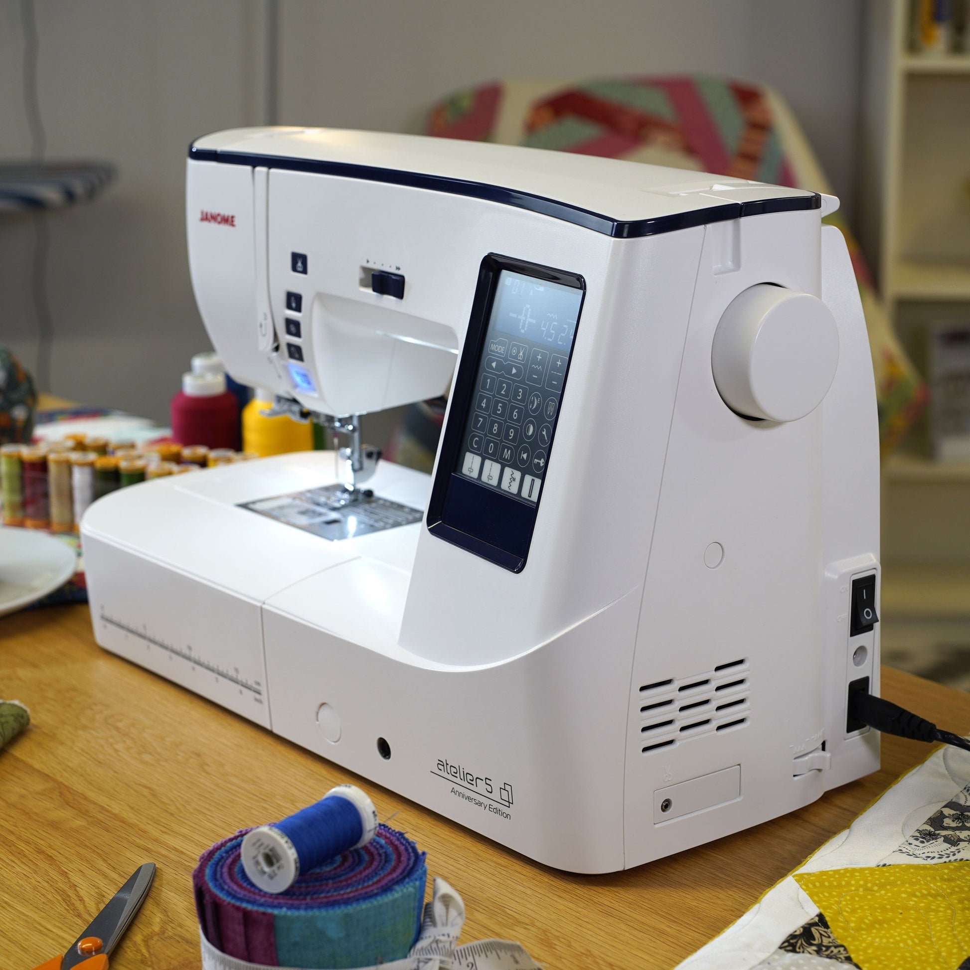 Janome Sewing Machines Janome Atelier 5 AE Sewing Machine 10 year Anniversary Edition  - The Sewing Studio