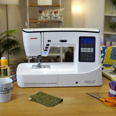 Janome Sewing Machines Janome Atelier 6 AE Sewing Machine 10 Year Anniversary Edition  - The Sewing Studio for sale UK - The Sewing Studio