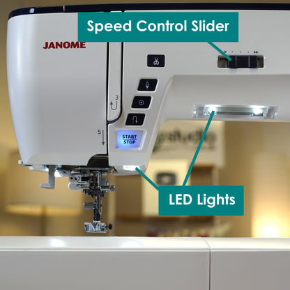 Janome Sewing Machines Janome Atelier 6 AE Sewing Machine 10 Year Anniversary Edition  - The Sewing Studio