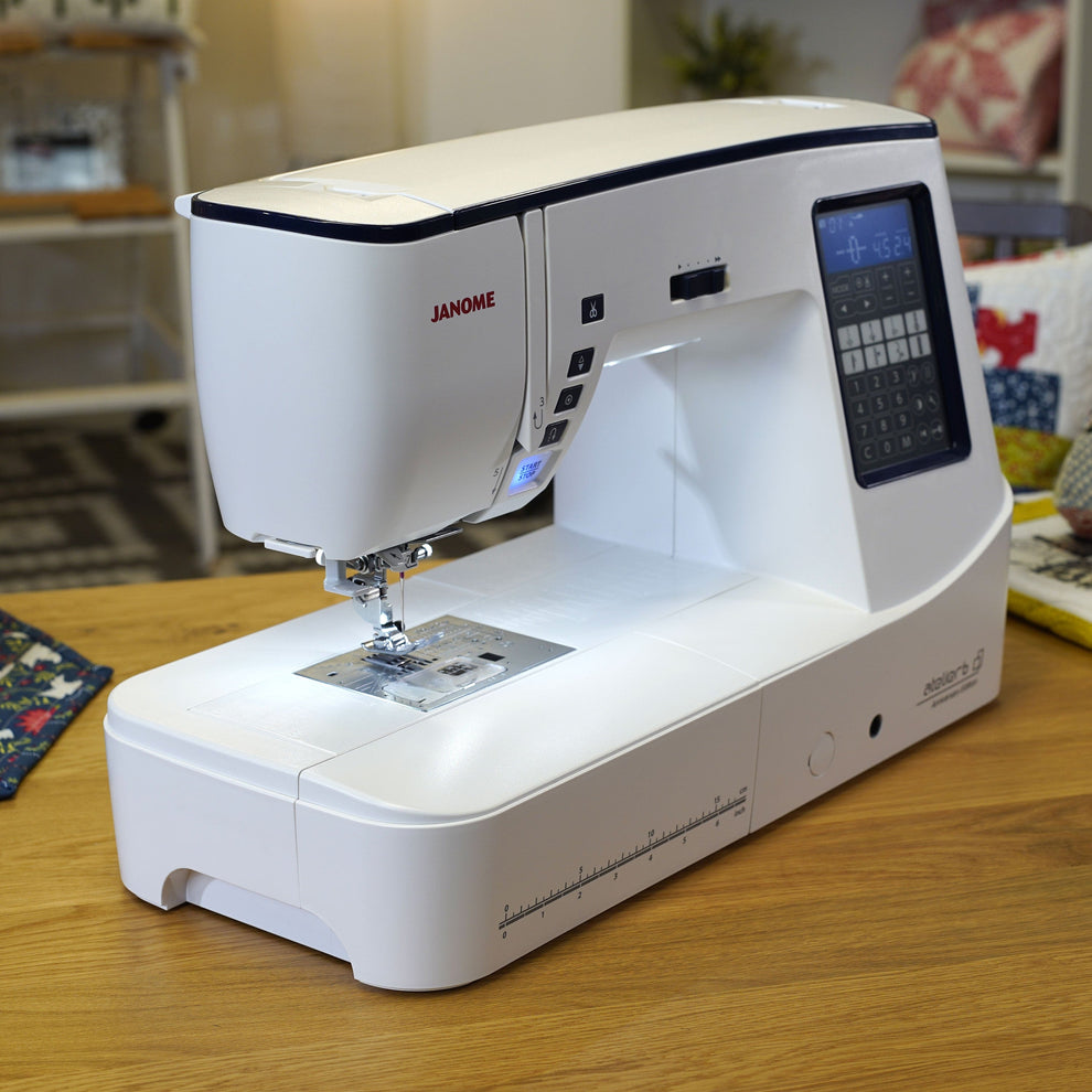 Janome Sewing Machines Janome Atelier 6 AE Sewing Machine 10 Year Anniversary Edition  - The Sewing Studio