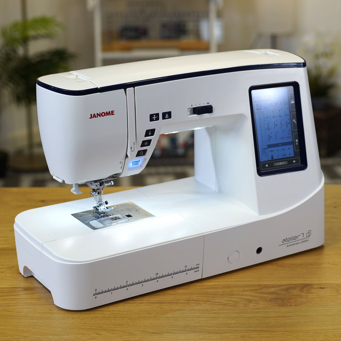 Janome Sewing Machines Janome Atelier 7 AE Sewing Machine 10 Year Anniversary Edition  - The Sewing Studio