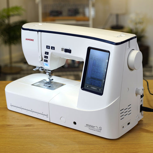 Janome Sewing Machines Janome Atelier 7 AE Sewing Machine 10 Year Anniversary Edition  - The Sewing Studio