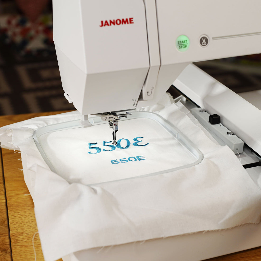 Janome Sewing Machines Janome Memory Craft 550E LE Embroidery Only Machine  - The Sewing Studio