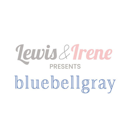 Lewis And Irene Bluebellgray Ally Gingham Cornflower BG011 Range Image