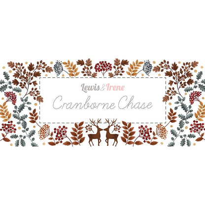 Lewis And Irene Cranborne Chase Breezy Scroll On Cream A835-1 Swatch Image